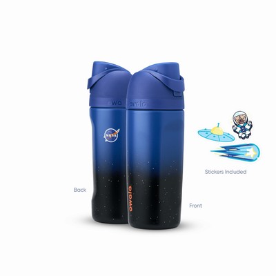 Owala 16oz Cosmic Collection Water Bottles Blue/Black | 3598-FOCZA